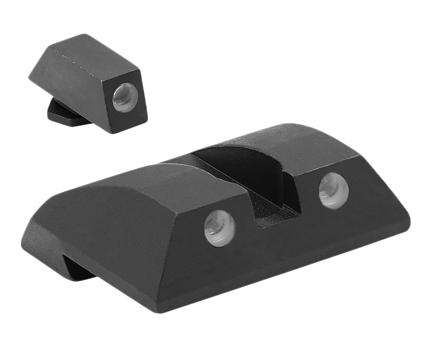 Meprolight USA 127403101 Tru-DotGreen Tritium White Outline Front Sight-Green Tritium White Outline Rear Sight Smith & Wesson SIGMA/SDVE
