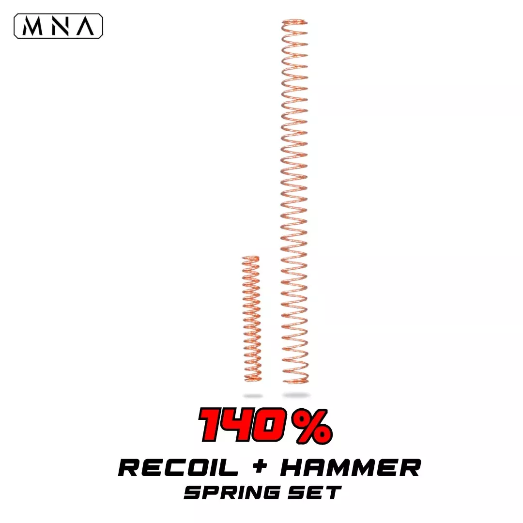 MNA 140% Recoil & Hammer Spring Set for Tokyo Marui Hi-CAPA 5.1