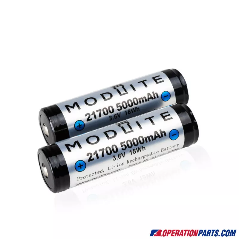 Modlite 21700 5000mAh Battery 2pk