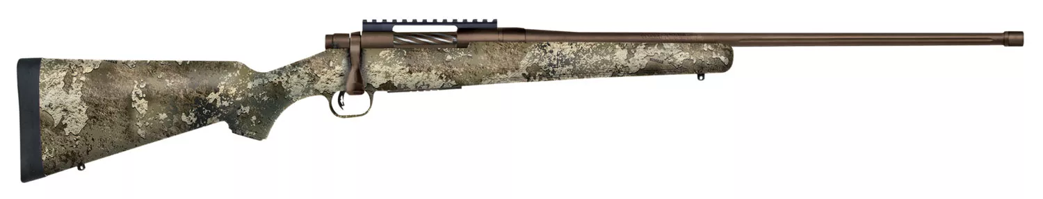 Mossberg 28091 Patriot Predator 6.5 PRC 4+1 24" Patriot Brown Cerakote 4.49" Fluted Barrel Patriot Brown Cerakote Steel TrueTimber Strata Right Hand