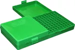 MTM AMMO BOX 9MM LUGER/380ACP /9X18 200-ROUNDS GREEN