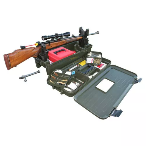 MTM CaseGard RBMC11 Shooting Range BoxForest Green Plastic 25 x 11.50 x 8.75 UPC: 026057360362