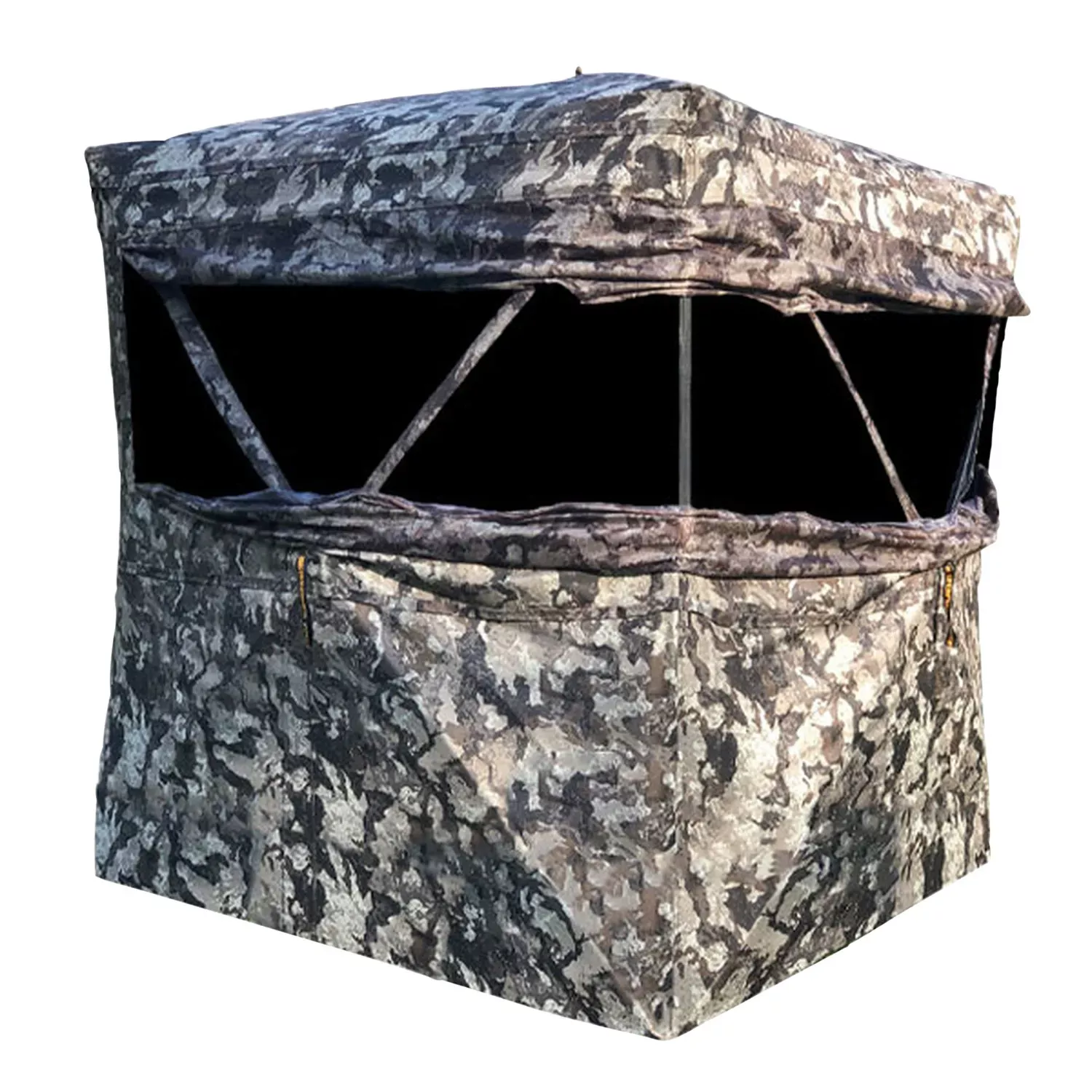Muddy MUDINFBLND2 Ground Blind Infinity 2-PERSON Veil Camo 600D Polyester