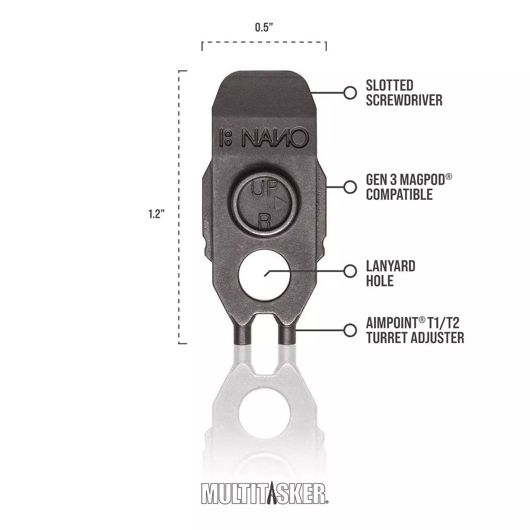 Multitasker NANO | Miniature Optic Adjustment Tool