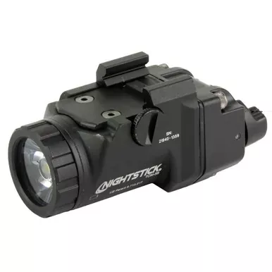 Nightstick TCM-5B, Tactical Weapon-Mounted Light, Fits Glock G43X MOS, Glock G48 MOS, Shadow Systems CR920, H&K HK45C & Hellcat, 650 Lumens, 2 Hour Run Time, IP-X7 Waterproof, Matte Finish, Black TCM-5B