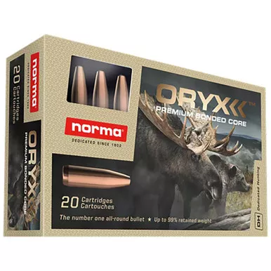 Norma ORYX 300 Win Mag 180gr Bonded Core Soft Point 20174762