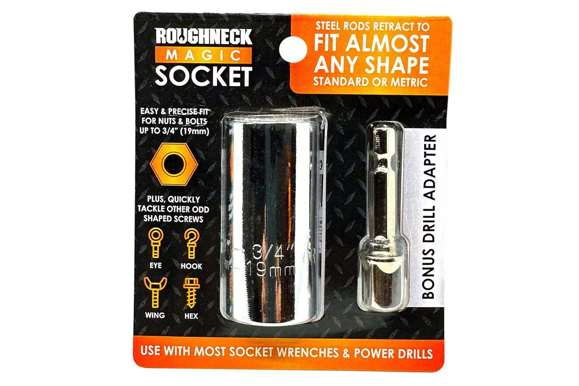 Novelty Inc Magic Socket Tool with Drill Adapter – 41669