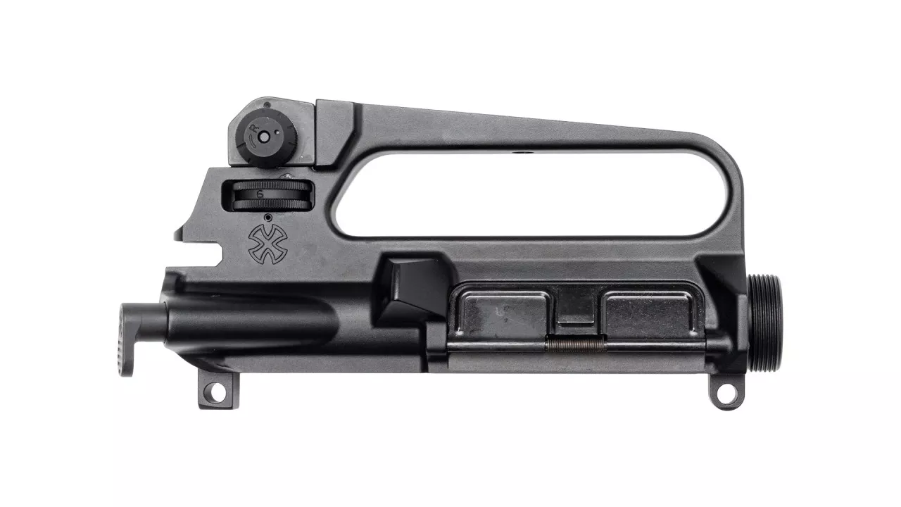 Noveske Receiver Upper 4Th Generation N4 Carry Handle BLK Anodize Installed- Rear Sight Kit Port Door Assembly Tear Drop Forward Assist Assembly – 3002692