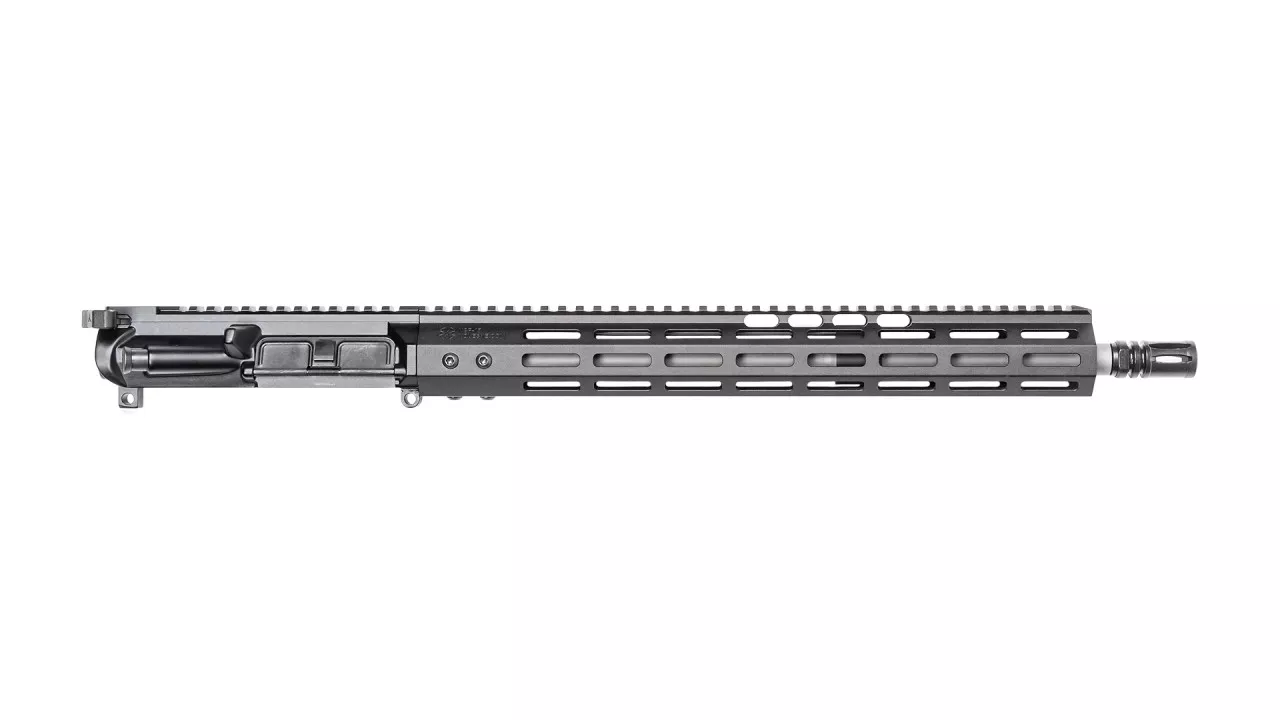 Noveske Upper Complete Chainsaw 5.56 16 Recon SS NSR-15 (M-LOK) BLK Love Handle Charging Handle A2 Fh 1/2X28 – 3000523