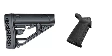 Omega Deals Adaptive Tactical Stock + Magpul Grip Furniture Set