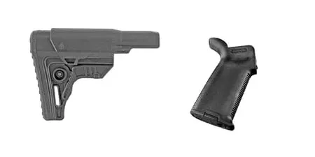 Omega Deals Leapers Stock + Magpul Grip Furniture Set - FUR-05261