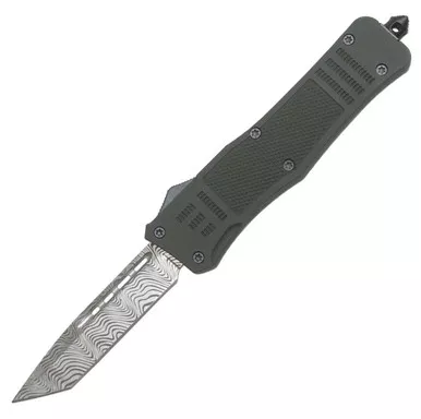 OTF AUTOMATIC KNIFE WITH SHEATH 9″ OVERALL
