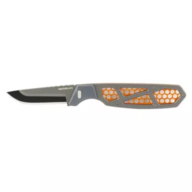 Outdoor Edge Razor APX - Fixed Blade Knife, Plain, 2.5", Black
