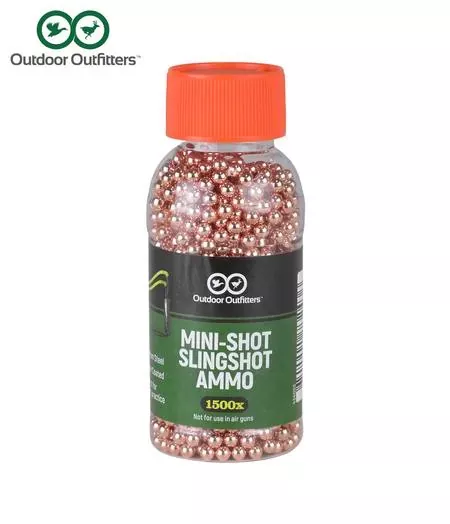 Outdoor Outfitters Mini-Shot 4.5mm Slingshot Ammo 1500 Rounds
