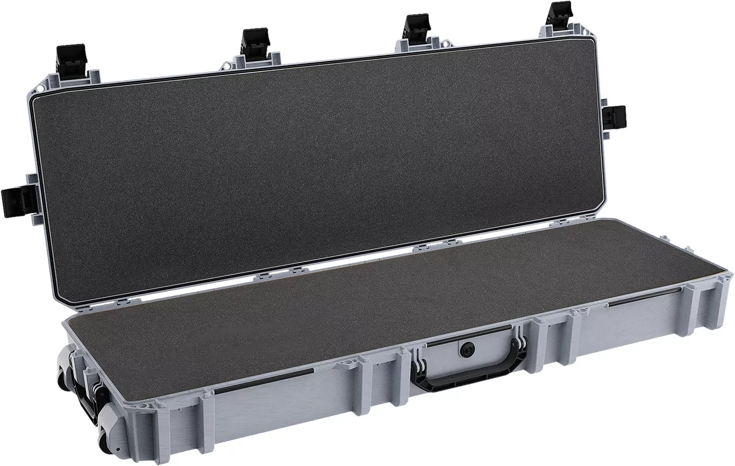 Pelican VCV8000000GRY Vault Double Rifle Case 53″ Gray Polyethylene Foam Weather Resistant