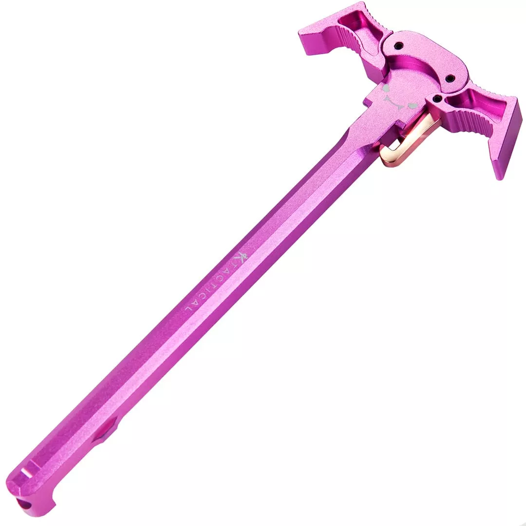 PINK BAT Charging Handle 556 / 223 AR15 7075 Aluminum ~ Yandere Collection