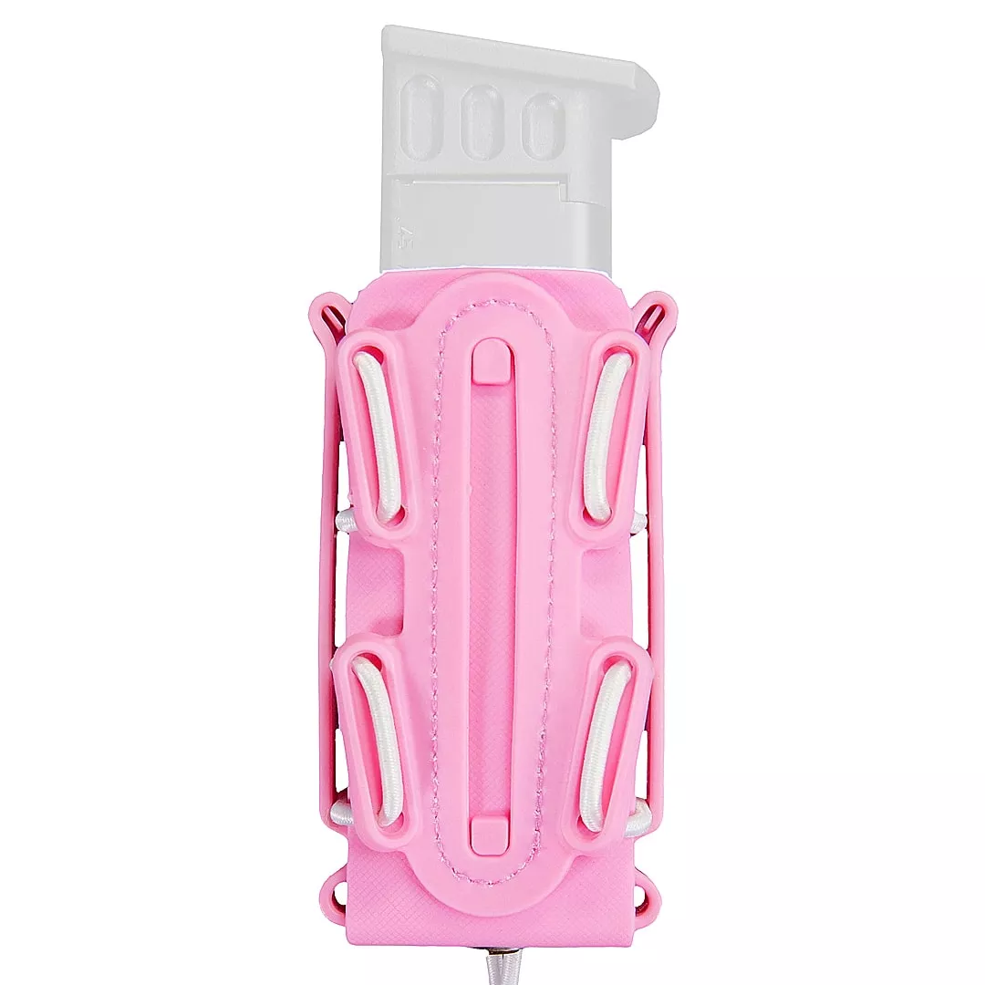 Pink Tactical Pistol 9mm / 45acp Magazine Pouch Soft Shell Molle System Scorpion Mag