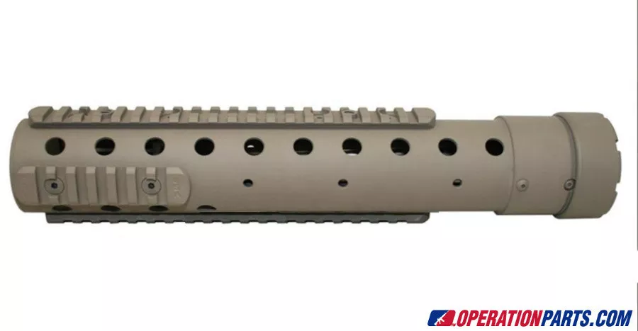 PRI-Precision Reflex-Gen III Round Forearm Dark Earth Rifle Length