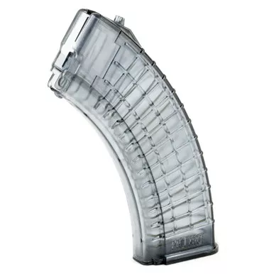 ProMag Industries Magazine, 762X39, 30 Rounds, Fits AK-47, Polymer, Translucent Smoke