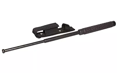 PS EXP BATON 21" RUBBER HANDLE BLK