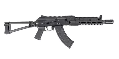 PSA AK-104 GF5 Triangle Side Folding Pistol w/ PSA-SLR SOLO Rail, ALG Trigger & Linear Comp