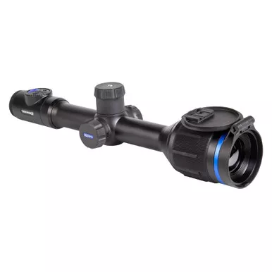 Pulsar Pulsar Thermion 2 XQ35 Pro, Thermal Weapon Sight, 2.5-10X Magnification, 30mm Main Tube, Multiple Reticles, Matte Finish, Black PL76541