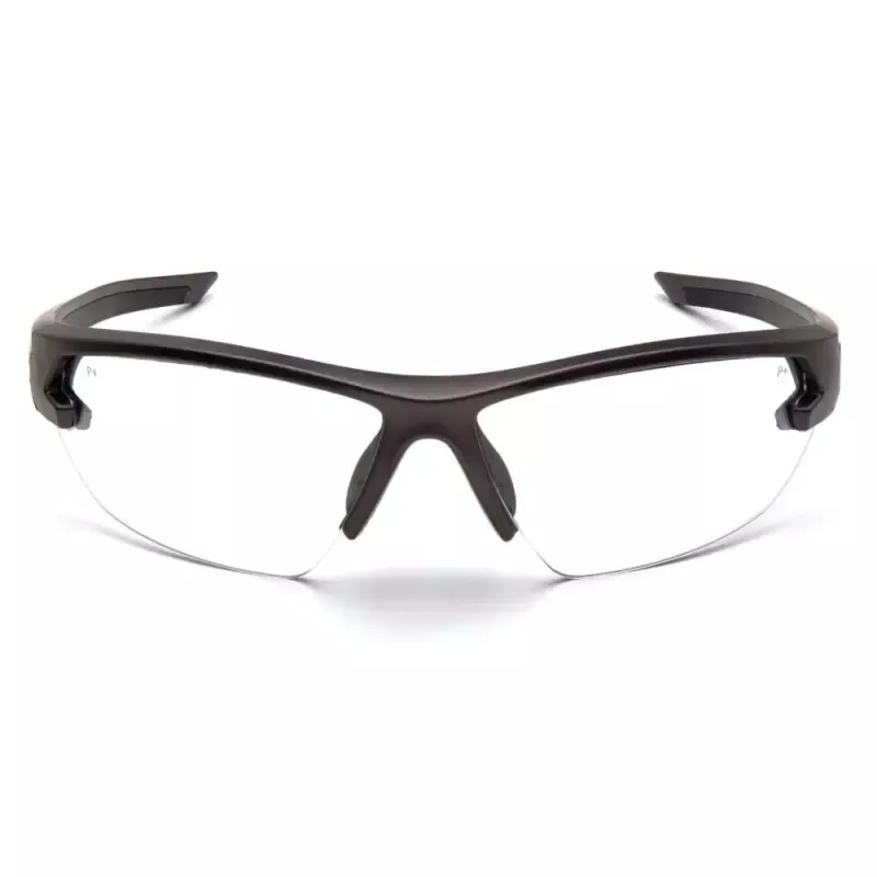 Pyramex Venture Gear Semtex 2.0 Shooting Glasses Gun Metal Frame with Clear Anti-Fog Lens