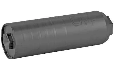 Q, Jumbo Shrimp Rifle Suppressor, 6.5 Creedmoor, Titanium, PVD Finish, Black Color, 1.75″ Diameter, 5.69″ Overall Length, 9.2oz Weight, Quickie Fast Attach, Includes 1/2×28 (7.62) Cherry Bomb Muzzle Brake, 2 oz Weight – FREE SHIPPING