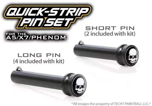 Quick-Strip Body Pin Set - Fits Tippmann A5, X7, and Phenom