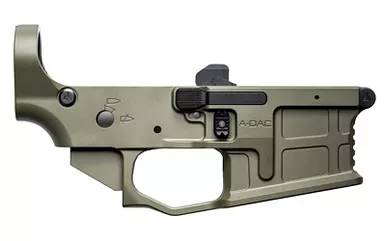 Radian Weapons Radian Weapons A-DAC 15 Lower Receiver in Olive Drab Green – Ambidextrous and Machined from 7075-T6 Aluminum