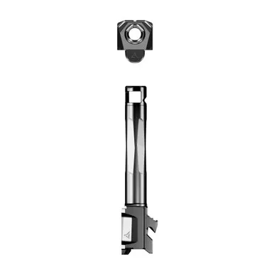 Radian Weapons RAMJET, 4.0" Barrel with AFTERBURNER Compensator, 9MM, DLC Finish, Black, INTRA-LOK Mounting System, Fits Ruger RXM R0944