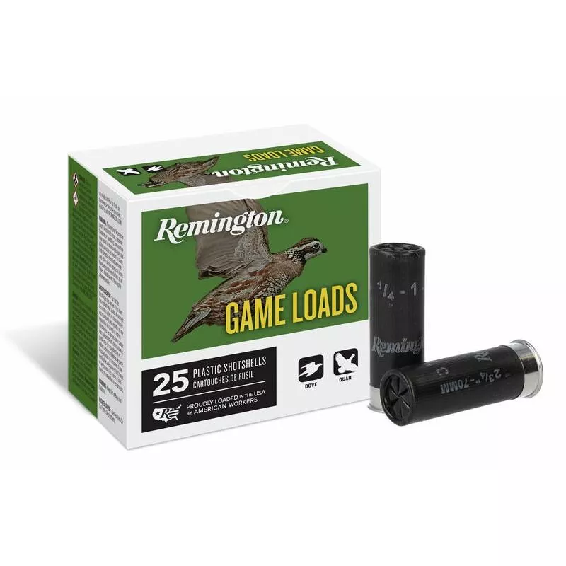 Remington Lead Game Load 16 ga 2 3/4″ 2 1/2 dr 1 oz #8 1200 fps – 25/ct
