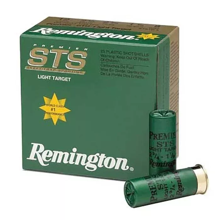 REMINGTON – Premier STS Target 12 GA 2-3/4″ 1-1/8oz #7.5 Shot 250/Case Quantity Discount PriceAdd To Favorite