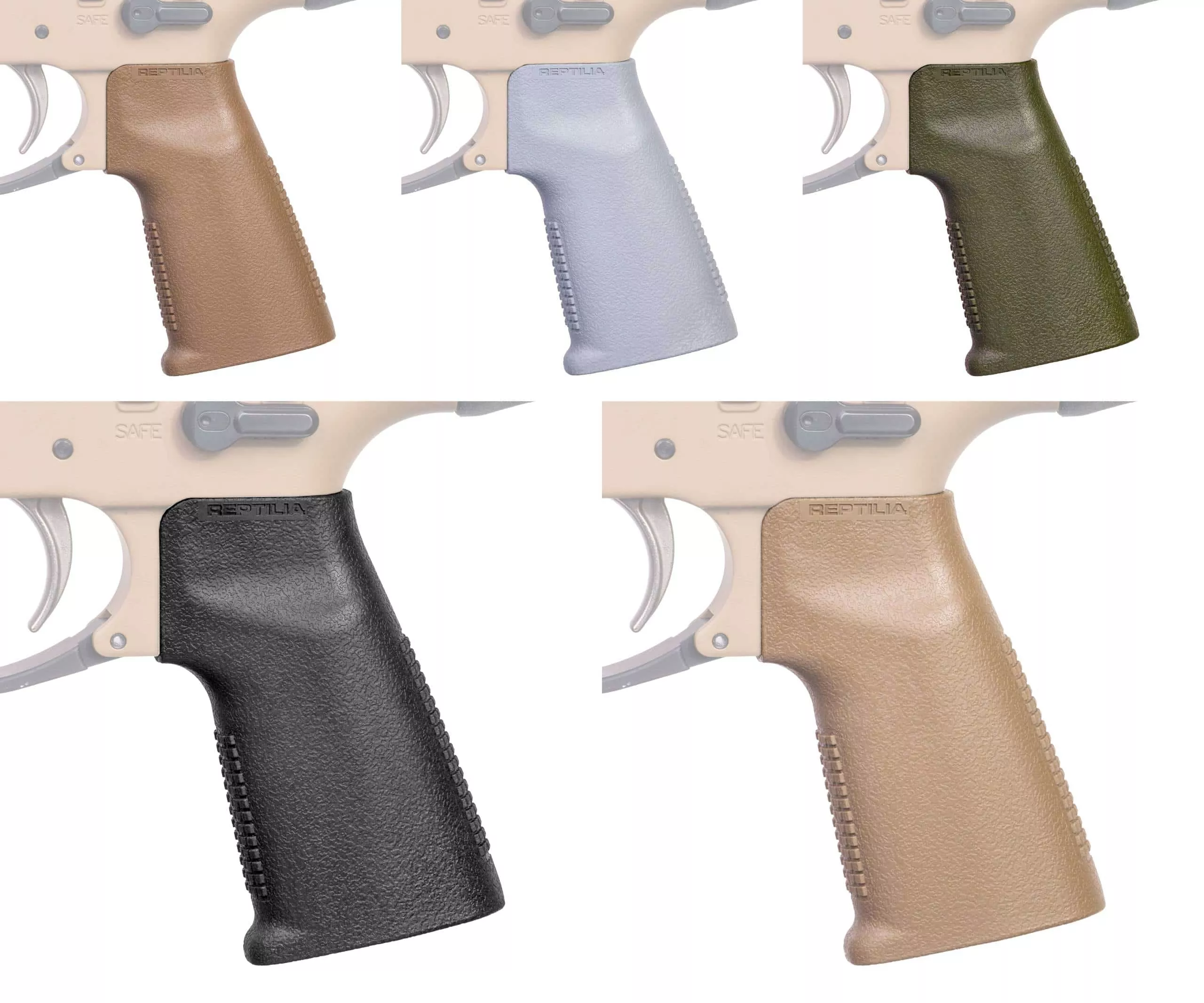 REPTILIA CQG-NB GRIP (SANS “BEAVER TAIL”)