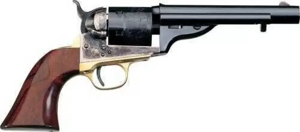 Revolver - Taylors 1872 Open-top .45 Colt with Walnut Navy Grips