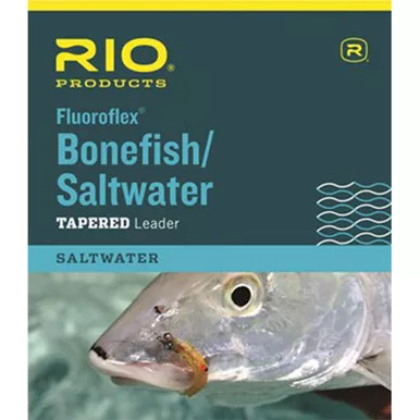Rio Fluoroflex Bonefish/Saltwater Tapered Leader | 9ft | 20lb