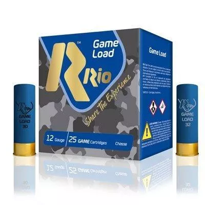 Rio Top Game Shotshells 12 ga 2-3/4″ 1-1/4 oz #7.5 1250 fps 25/ct