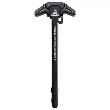 Rise Armament Ambidextrous Charging Handle, Fits AR-15, Matte Finish, Black RA-220-BLK
