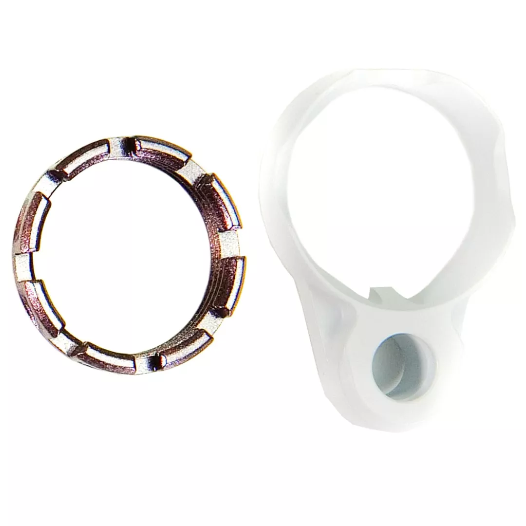Rose Gold (Candy Cerakote) Castle Nut Kit Fortis K1
