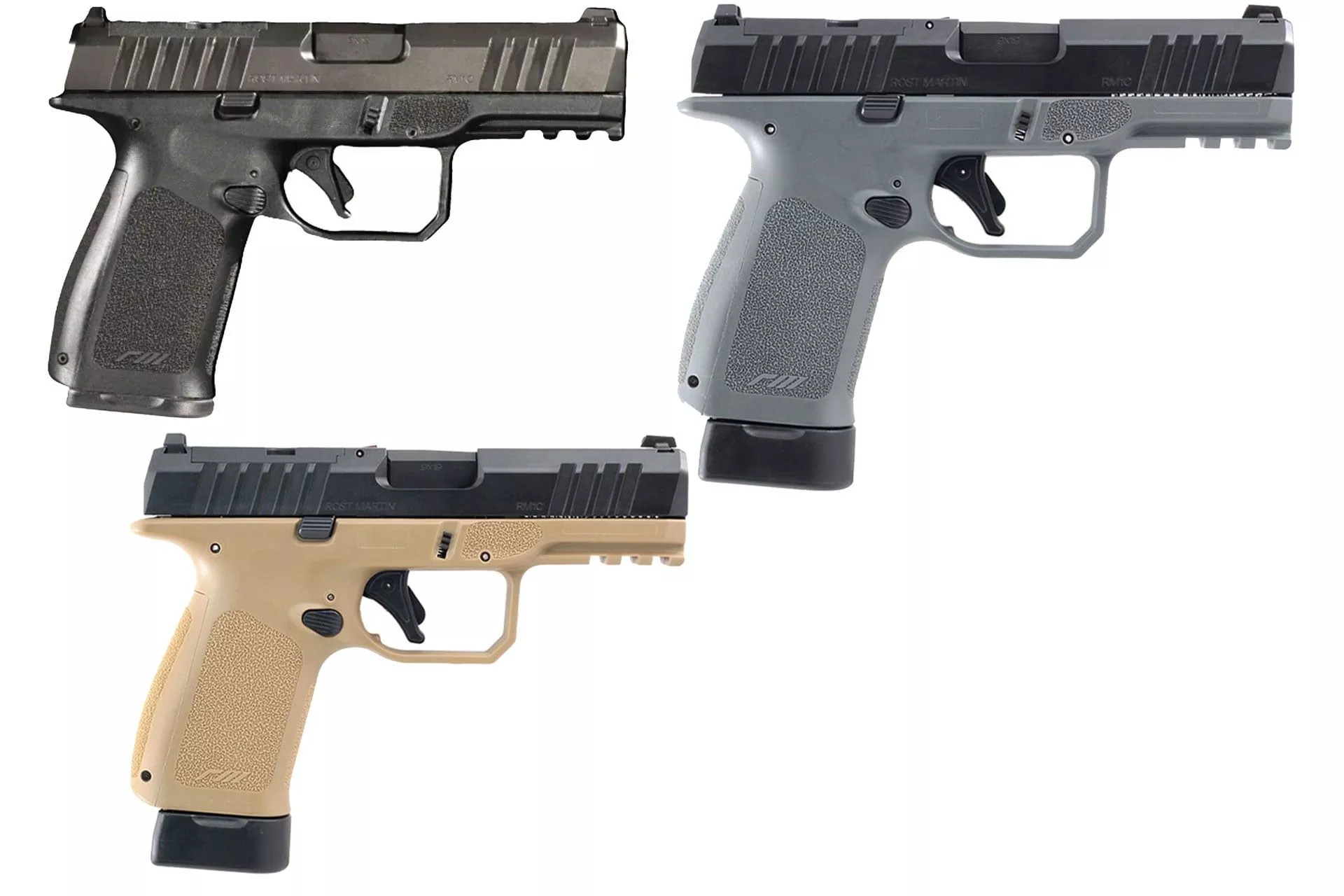 Rost Martin RM1C 4″ Optic-Ready Semi-Automatic California Compliant Pistol