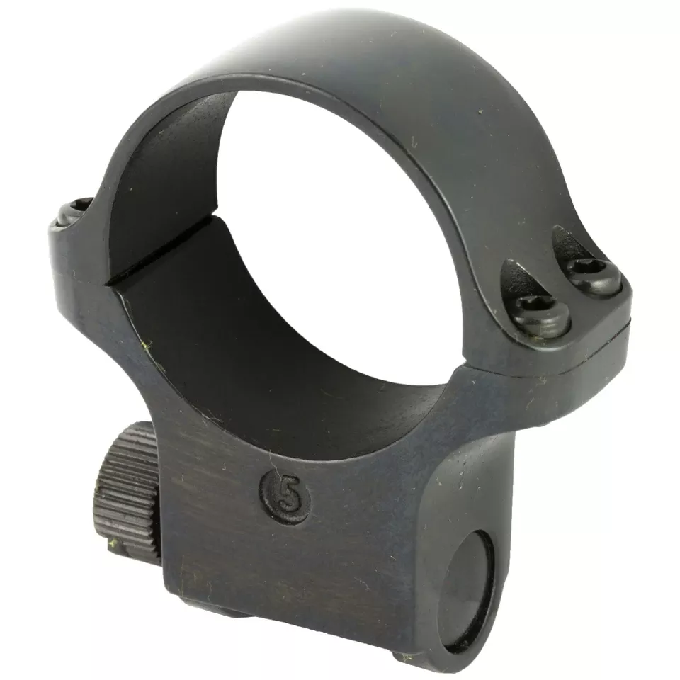 Ruger 30mm High Scope Rings (5-Pack) Black (5B30) Solid Industrial
