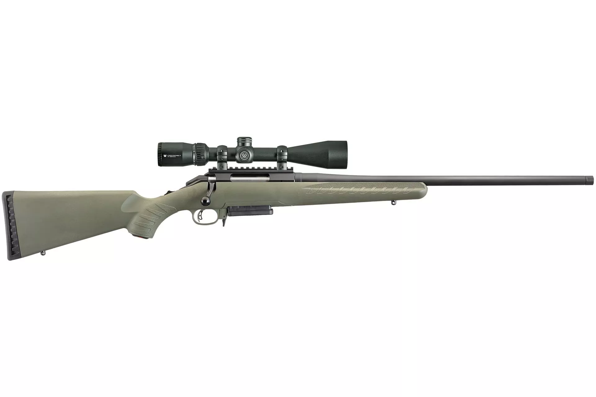 Ruger American Predator 22″ 6.5 Creedmoor 3Rd Bolt-Action Rifle w/ Vortex Crossfire II Scope – RUG26953
