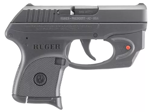 RUGER LCP 380ACP 2.75″ BLK 6RD W/LSR