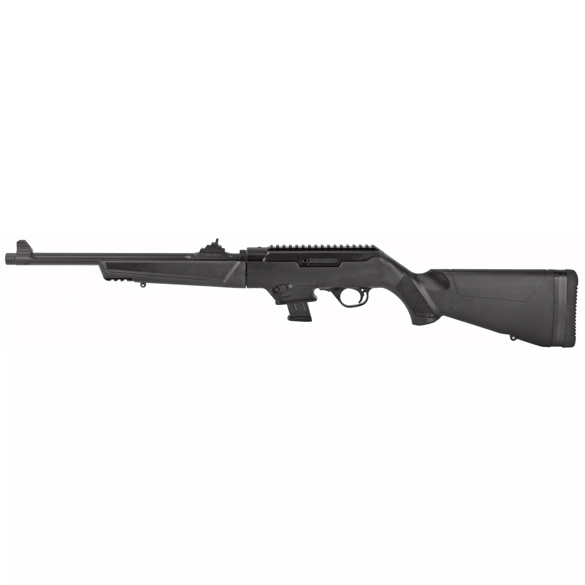 RUGER PC 9MM 16.12″ 10RD BL FLT