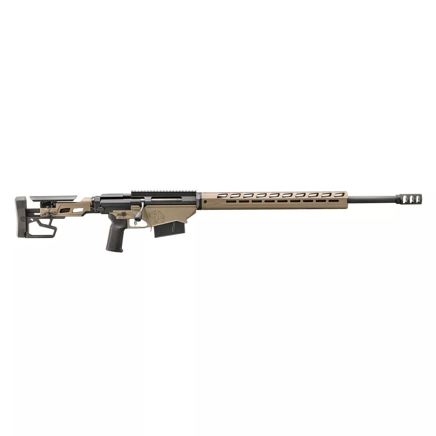 Ruger Precision Rifle 300 PRC 5rd Magazines(2) 26″Threaded Barrel Smoke Bronze Finish