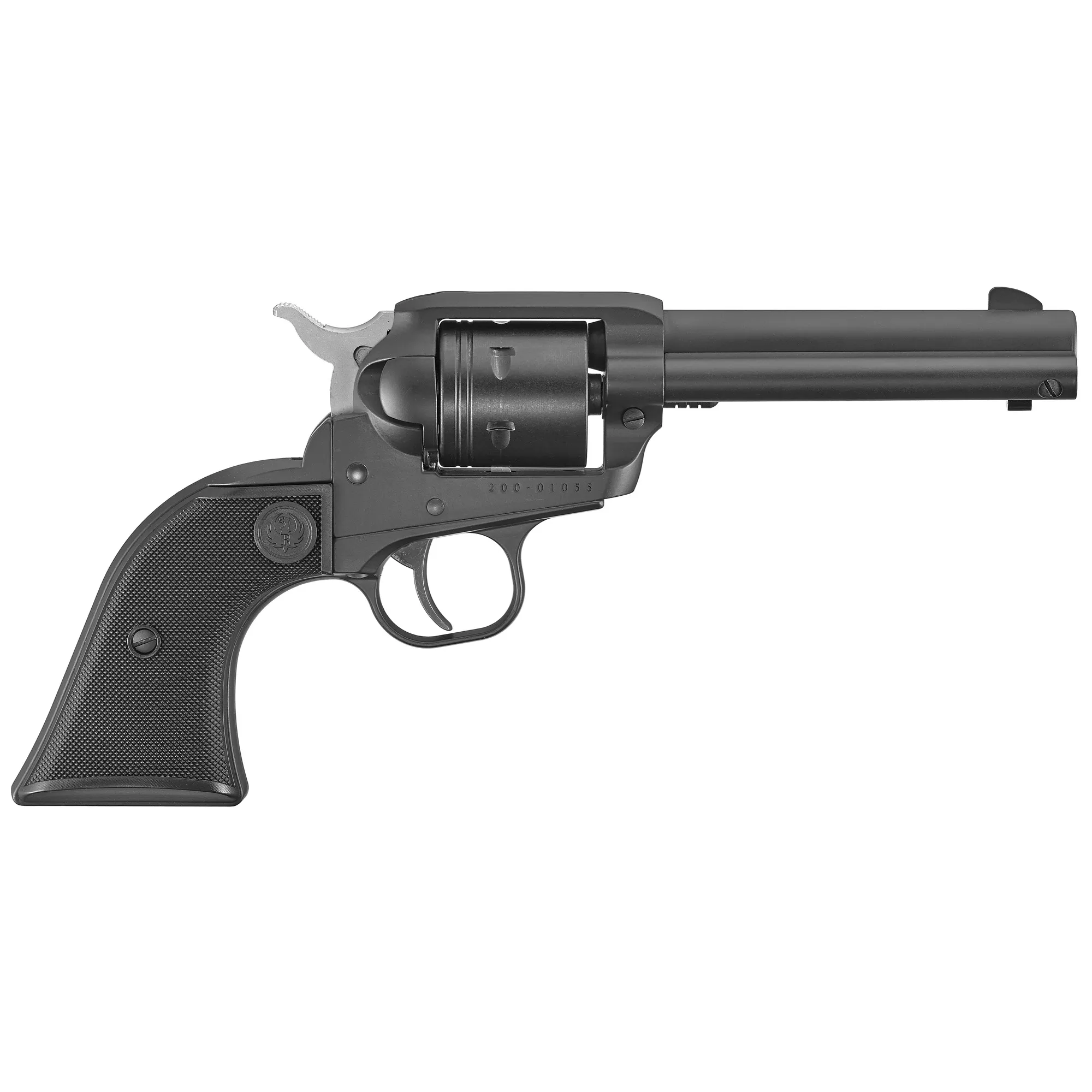 RUGER WRANGLER 22LR 4.62″ 6RD BLK