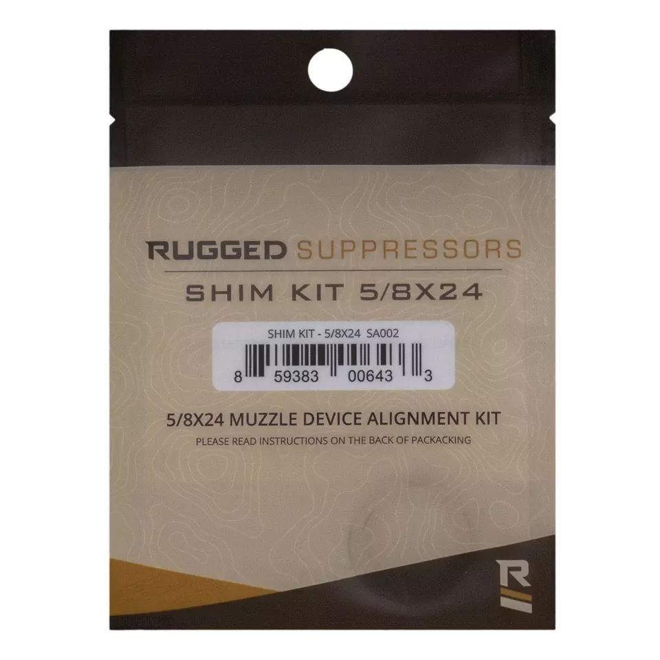 Rugged Shim Kit 5/8x24 - Precision Alignment Solution