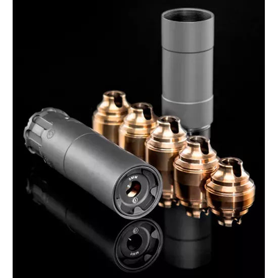 Rugged Suppressor Obsidian 9