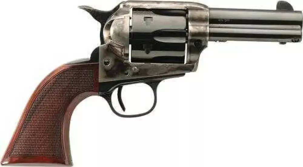 Runnin Iron Mounted Shooting Champion Walnut Grip Gun