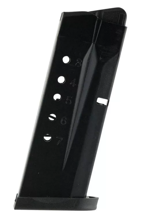 S&W SHIELD 9MM 7RD BLUE STEEL MAG UPC: 708279012037